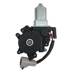 ACauto Power Window Lift Motor Front Left Driver Side 80731-9FJ0A Compatible with 2004-2014 Titan, 2004 Pathfinder Armada, 2005-2014 Armada, 2004-2011 QX56#OE 80731-ZT01A 742-527 80731ZM70B black