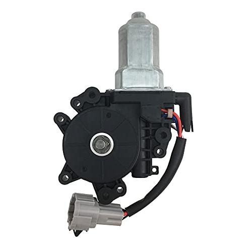 ACauto Power Window Lift Motor Front Left Driver Side 80731-9FJ0A Compatible with 2004-2014 Titan, 2004 Pathfinder Armada, 2005-2014 Armada, 2004-2011 QX56#OE 80731-ZT01A 742-527 80731ZM70B black