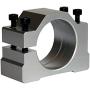 GREESUNY 52mm Aluminum Spindle Clamp Motor Mounting Bracket with 4PCS M6 Screws for CNC Router Engraving Machine