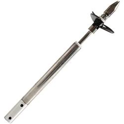 Jutagoss Drive Shaft Fit for 3mm Motor Shaft Propeller and Universal Joint for RC Boat,130mm Shaft Length,80mm Sleeve Length,36mm Dia Propeller 1PCS