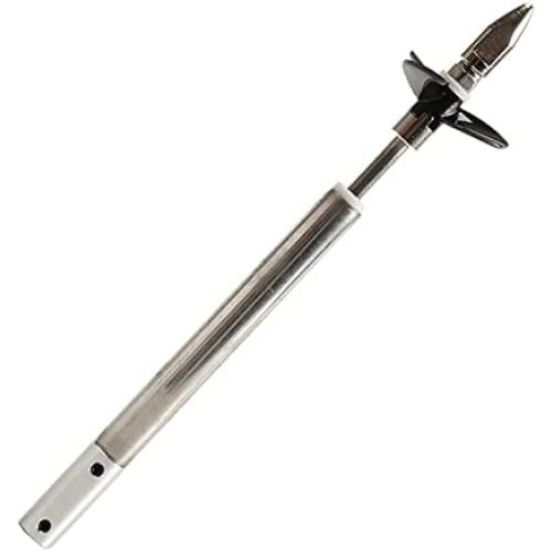 Jutagoss Drive Shaft Fit for 3mm Motor Shaft Propeller and Universal Joint for RC Boat,130mm Shaft Length,80mm Sleeve Length,36mm Dia Propeller 1PCS