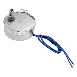 Fielect Synchronous Motor Turntable Motor CW Direction 4W Frequency 8-10RPM TYC-50 Horizontal Hole Tapping Shaft AC 110V