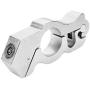 Modengzhe Mototcycle Handlebar Anti-Theft Lock Aluminum Safety Grip Brake Additional Lock for Motorbikes Scooters ATVs Dirt Bikes (Silver)