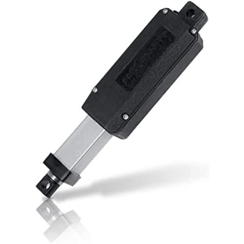 PROGRESSIVE AUTOMATIONS Micro Linear Electric Actuator 12V. (0.5 in. 5 lbs.) with Brushed DC Motor. Durable & Compact Stroke for Remote Controls (RC), Robotics, Home Automation. PA-07-050-5