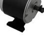 CDZHLTG 24V DC 350W Permanent Magnet Electric Motor Generator Brushed 2700RPM DIY for Wind Turbine PMA Electric Scooter E Bike Drive Speed Control, Black