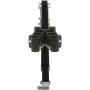 attwood 460-ADJ Adjustable Transom Saver, 36 to 60 Inches, Steel Construction, Rubber Pads, Corrosion-Resistant Black Finish