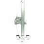 SHOWSEN 741-389 Rear Passenger Power Window Regulator W/Motor Fit 2007-2013 GMC Sierra 2007-2013 Silverado