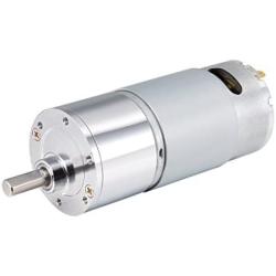 uxcell 24V DC 320 RPM Gear Motor High Torque Electric Reduction Gearbox Eccentric Output D Shaft
