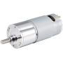 uxcell 24V DC 320 RPM Gear Motor High Torque Electric Reduction Gearbox Eccentric Output D Shaft