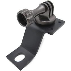 HTTMT- Motorcycle Rearview Mirror Camera Mount Bracket Holder Compatible with GoPro Hero 7/6/5/4 in Gray [P/N: GZSP-SP-015]