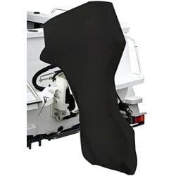 ConPus Boat Motor Covers 60HP - 100HP - 150HP Full Outboard Motor Cover with 600D Heavy Duty Oxford Fabric + Extra PVC Coating,Waterproof Outboard Engine for Mercury Motor Cover Boat 60hp 100hp 150hp