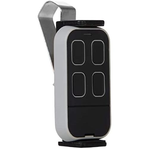 XIHADA Universal Garage Door Remote with Clip Universal Garage Door Opener Remote Universal Gate Remote Control Homelink Remote with Clip (Black with Brown )