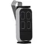 XIHADA Universal Garage Door Remote with Clip Universal Garage Door Opener Remote Universal Gate Remote Control Homelink Remote with Clip (Black with Brown )