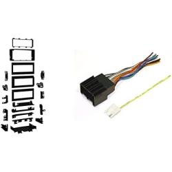 Metra 99-4644 GM Multi-Kit with Shelf 82-Up -Black & SCOSCHE GM01B Car Speaker Wiring Harness Connector Kit for 1978-87 General Motors
