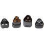 Vehicles-OCS 1 Pair MT60 3.5mm 3 Pole Bullet Connector Plug Male & Female for RC ESC to Motor