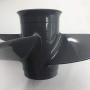 ARKDOZA 4 Blade 9 1/4x10 Aluminum Propeller for Honda/Yamana Outboard Boat Motor Engine BF8/9.9/15/20HP RH Prop 58130-ZV4-010AH 9.25x10 RH Prop 8 Tooth