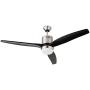 Nocolliny 52” 3 Blade Ceiling Fan with Dimmable LED, Reversible Motor and 3 Speed Settings, Remote Control