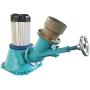 Home Mountain 2kw Water-Power Turbine Hydroelectric Waterproof Portable Outdoor Hydro Generator Permanent Magnet Brushless Motor (Color : Blue)