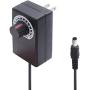 TWTADE Adjustable Power Adapter Transformer Variable 100-240V to DC 3-12V 0.2-2A for Control Motor,Fan,led Light etc. I-059