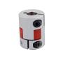 uxcell 6mm to 10mm Shaft Coupling 30mm Length 25mm Diameter Motor Coupler Aluminum Alloy Joint Connector for DIY Encoder