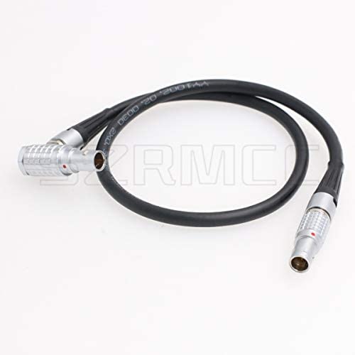 SZRMCC Right Angle 1B 6 Pin Male to 0B 7 Pin Male Power Cable for DJI-Ronin 2 Gimbal Stabilizer to-Tilta-Nucleus-M Wireless Focus Motor