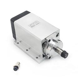 RATTMMOTOR 0.6KW 600W 220V CNC Air-Cooled Blushless Spindle Motor ER11 11000RPM 1.8A for CNC Router Engraving Milling Machine (220V)