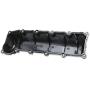 MITZONE Left Side Valve Cover With Gaskte And Bolts Compatible With 2001-2007 Dodge Ram 1500 Durango Dakot Jeep Commander Grand Cherokee 4.7L V8 Replace # 53021829AD 264-928