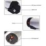 Jieoto Ebike Battery 48V 8AH/10AH Kettle Battery Kettle Electric Lithium Battery with 54.6V 2A Charger, Switch, BMS Protection Board for 700W~200W Motor.