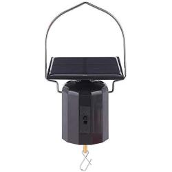 Headerbs Solar Powered Wind Spinner Motor, Eco-Friendly Motor Wind Chime Ornament Hanging Rotating Motor with Hook for Hangs Your Ornament, Load Capacity Up to 6 Pounds