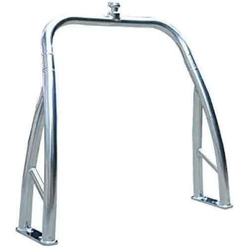 Krypt Towers Pontoon PRO Rear SKI Tow BAR Tower, Outboard Motor Pylon Pole, MOUNTING Width 43