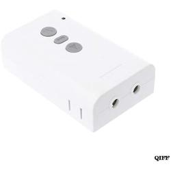 Calvas Motor Controller AC 220V Wireless Remote Control Switch 433MHz UP Down Stop Tubular Forward Reverse TX RF APR28