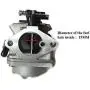 ITACO Boat Motor 3JE-03200-0 3303 8M0053668 Carburetor Carb Assy for Tohatsu Nissan Mercury Quicksilver Outboard 6HP MFS6C NFS6C 4-Stroke Marine Engine