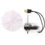 SM550 Universal Bathroom Vent Fan Ventilator Motor, Replacement Electric Motor Kit with Fan 50 CFM For Broan Nutone 65100 C01575