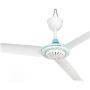 12V Portable Ceiling Fan Hanging Camping Tent Fans for Outdoor Gazebo,Mini DC Battery Powered Fan Energy-Saving Compatible Solar Power Silent Design with Switch