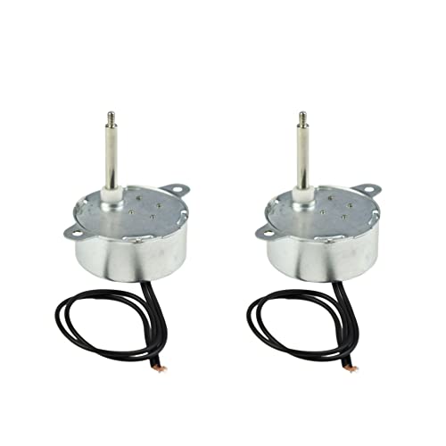 2 PCS Moteur Synchrone TYC40 12V 5RPM Shaft 35mm pour Décoration d'Arbre de Noël et Lumières LED (Projet Scolaire) 2 PCS Moteur Synchrone TYC40 12V 5RPM Shaft 35mm pour Décoration d'Arbre de Noël et Lumières LED (Projet Scolaire)