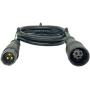 BEISGUANGS JULET Extension Cable 2 Pin/3 Pin/4 Pin/5 Pin/6 Pin/9 Pin Waterproof Plug Male/Female Connector for Electric Bike Conversion Kit,Display/Brake/Throttle/Shift Sensor/Hub Motor/Mid Drive Motor Signal Extension Line