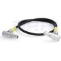 DRRI Right Angle FHG 7pin to FHG 7pin Preston MDR/Bartech Digital Motor Cable(60CM)
