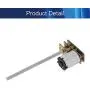 Jutagoss 1Pcs Gear Motor Thread Flip N20 Speed Reduction Moto M3x55mm DC 6V 600RPM Lead Screw Thread Output Shaft for Lifts Landing Gear