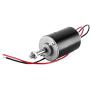 YaeGarden 12V 30W High Speed CW/CCW Permanent Magnet DC Motor Electric Micro Speed Reduction Geared Motor For DIY Generator (DC 12V 3000RPM)