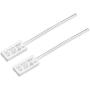 uxcell Normally Close Temperature Switch, 55℃ N.C 2A Thermal Switch Thermostat Temperature Control Switch 2pcs
