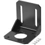 MECCANIXITY Motor Bracket Motor Mounting Holder 53x50x51mm Black for 42mm NEMA 17 Stepper Motor with Screws