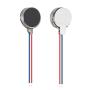 Moteurs de vibration miniatures AEDIKO 30 pièces DC 3V Type pièce de monnaie plat 10000tpm Moteur de vibration adhésif auto 10x2mm pour fabrication de bricolage mobile téléphone page Tablet Jouets