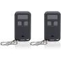 890MAX Universal Garage Door Remote Compatible with Purple/Red/Orange/Green/Yellow Learn Button Sears Craftsman Chamberlain Liftmaster 370LM 371LM 373LM 971LM 973LM 81LM 891LM 893LM (2 Pcs)