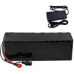 Grideto 48V Electric Bicycle Battery,Ebike Battery Pack,18650 Battery Pack, 13S4P 48V Bicycle Lithium Battery, with BMS and Charger,250~1000W Motor
