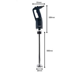 Li Bai Commercial Immersion Blender 20 Heavy Duty Hand Blender For Home Restaurant Hand Emersion Blenders Electric Stick Blender with Speed Control 500W Motor Removable Shaft 2500rpm to 15000rpm