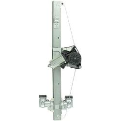 SHOWSEN 741-389 Rear Passenger Power Window Regulator W/Motor Fit 2007-2013 GMC Sierra 2007-2013 Silverado