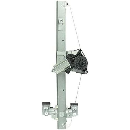 SHOWSEN 741-389 Rear Passenger Power Window Regulator W/Motor Fit 2007-2013 GMC Sierra 2007-2013 Silverado