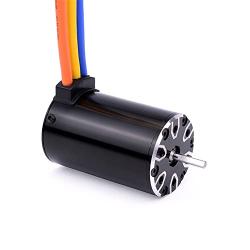 SURPASS HOBBY Rocket 550 4 Poles Sensorless Brushless Motor 3500KV Shaft 5.0mm for 1/10 4WD Truck RC Car