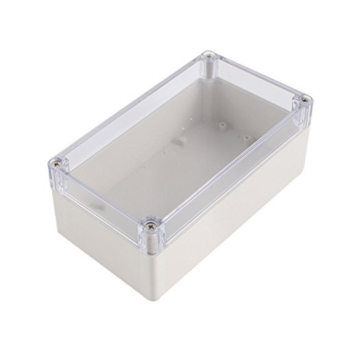 Saim Plastic Waterproof Junction Box 158 x 90 x 60mm Enclosure Case Clear Cover Electronic Project Box