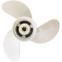 COPKINGO Boat Propeller 8 1/2x7 1/2 -N for Yamaha 6hp 8hp 9.9hp F6 F8 F9.9 /Outboard Propeller for Yamaha 2/4-stroke Engine 6G1-45943-00-EL 8.5x7.5